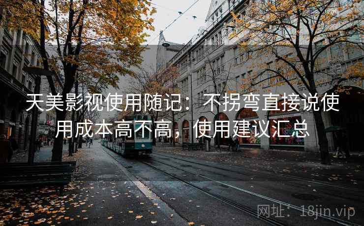 天美影视使用随记：不拐弯直接说使用成本高不高，使用建议汇总  第2张